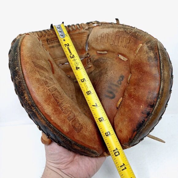 Mizuno MZ C1060 Pro-Scoop Professional Model Catchers Mitt Glove RHT MZC 1060 - Picture 9 of 9